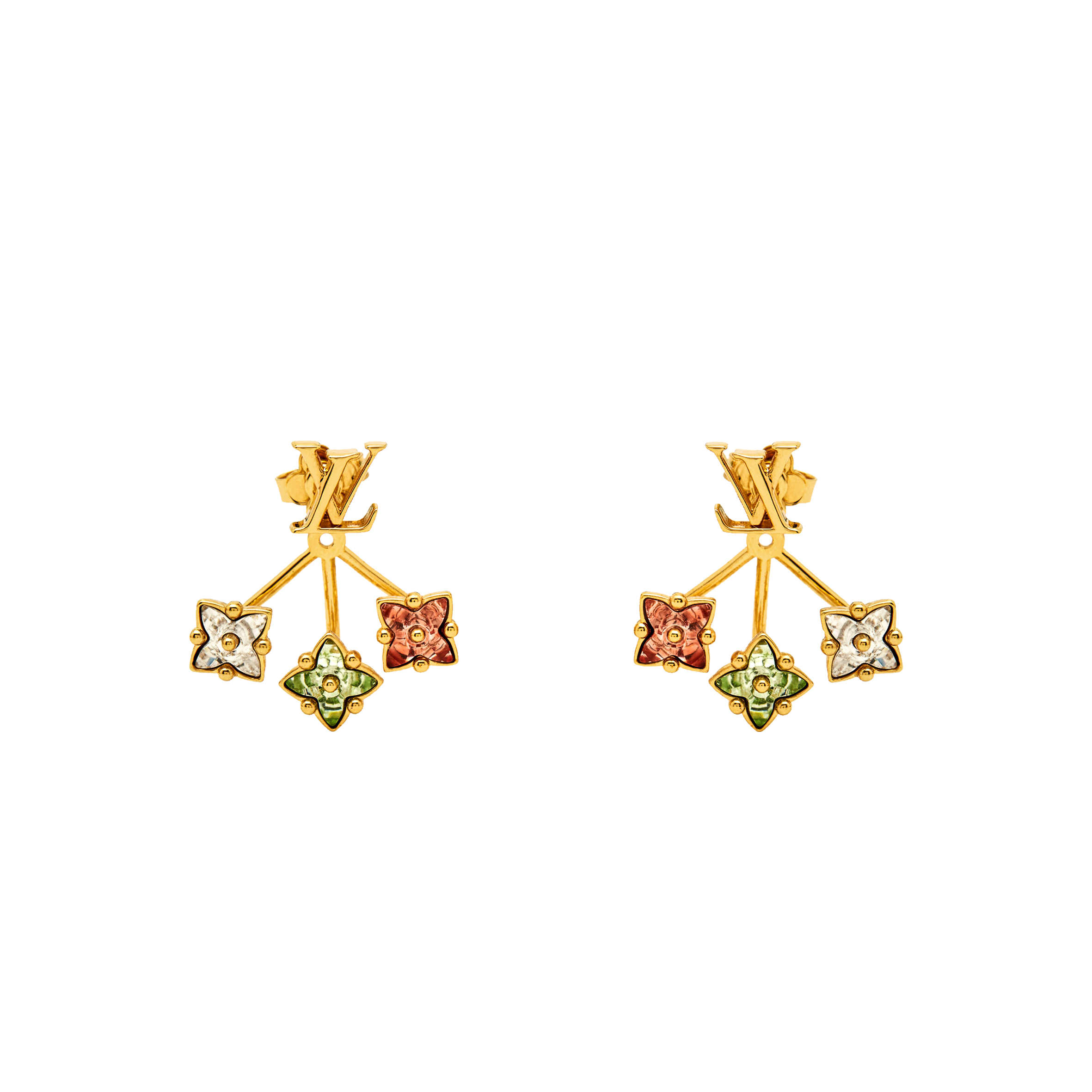 LOUIS VUITTON LOULOUGRAM EARRINGS – WOMEN – ACCESSORIES M00785